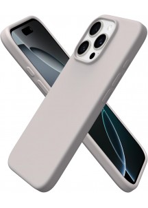 iP16 Pro 6.3" Slim Silicone Shockproof Case -Stone Gray