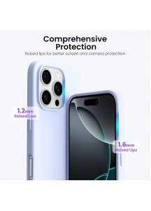 iP16 Pro 6.3" Slim Silicone Shockproof Case -Baby Blue
