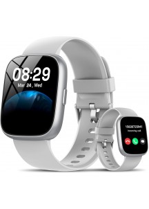 Smart Watch-1.83" HD Touchscreen Fitness Tracker with Bluetooth Calling-Gray