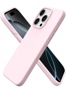 iP16 Pro 6.3" Slim Silicone Shockproof Case -Chalk Pink
