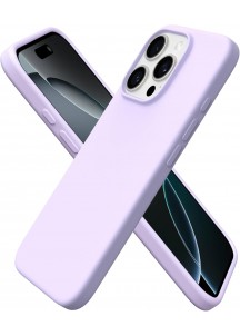 iP16 Pro 6.3" Slim Silicone Shockproof Case -Pastel Lilac
