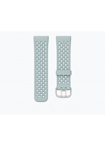 Personalized watch strap-Soft Light Blue Gray-Compatible with Charge 5 by Fit