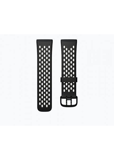 Personalized watch strap-Classic Black-Compatible with Charge 5 by Fit
